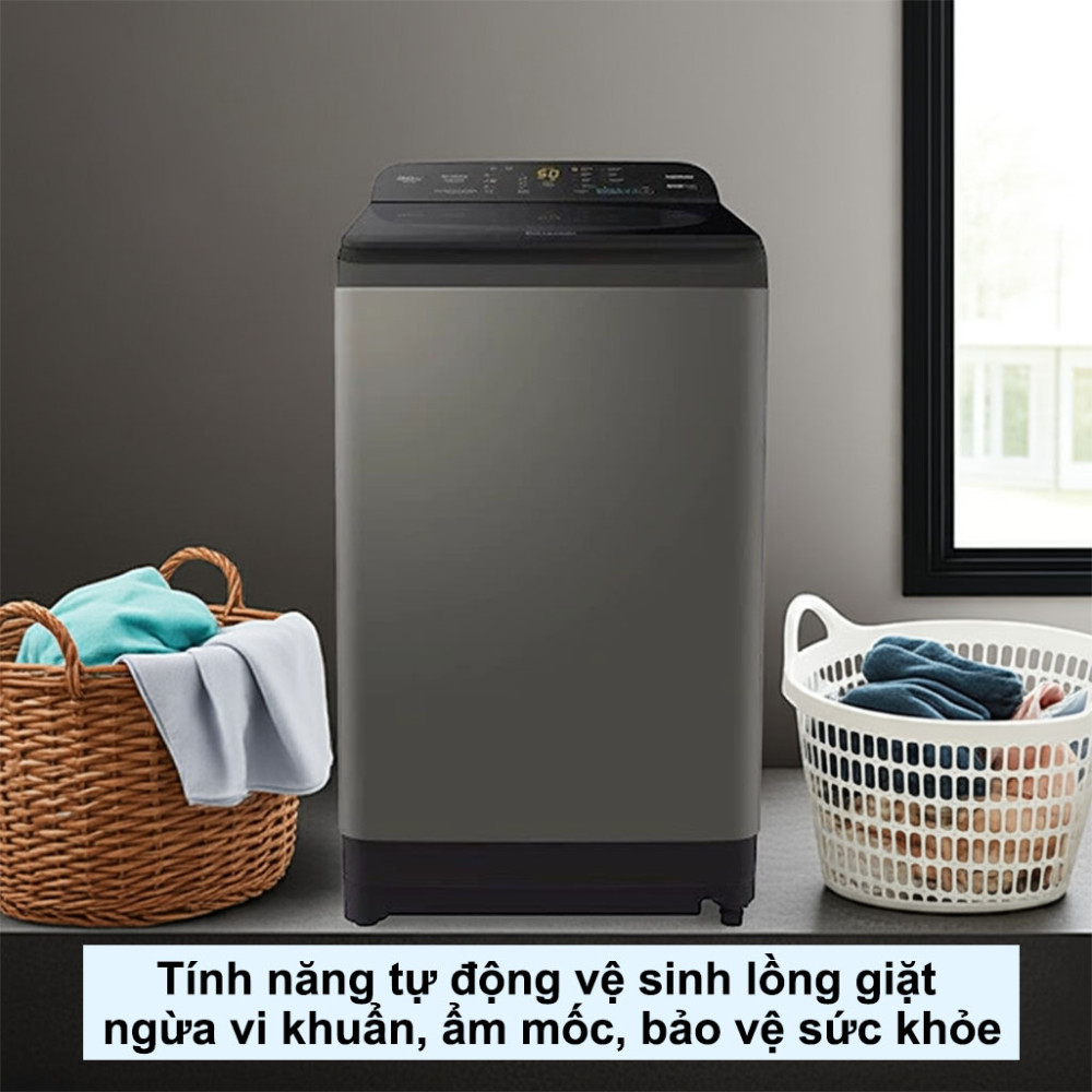 Máy giặt cửa trên Panasonic 9 kg NA-F90A9DRV - Hàng chính hãng