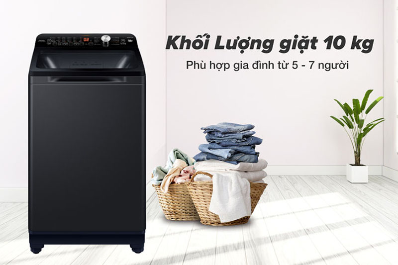 Máy giặt Aqua AQW-FR101GT.BK - Hàng chính hãng