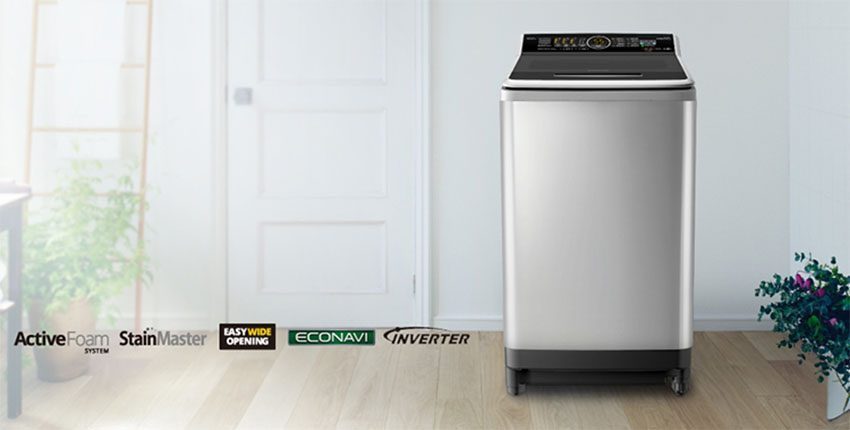 Máy giặt cửa trên inverter 10kg Panasonic NA-FS10X7LRV - Hàng chính hãng