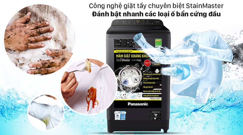 Máy giặt Panasonic NA-F100A9BRV - Hàng chính hãng
