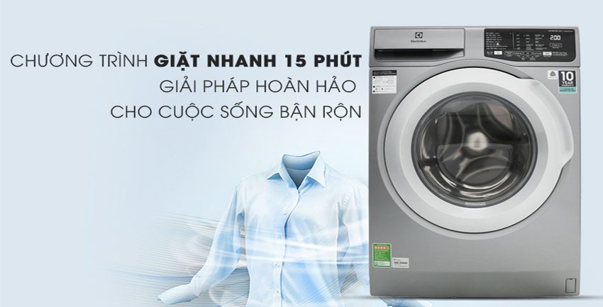 Máy giặt cửa trước Inverter Electrolux EWF8025CQSA - Hàng chính hãng