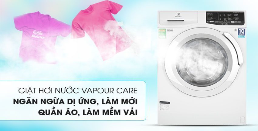 Máy giặt cửa trước Inverter Electrolux EWF9025BQWA - Hàng chính hãng
