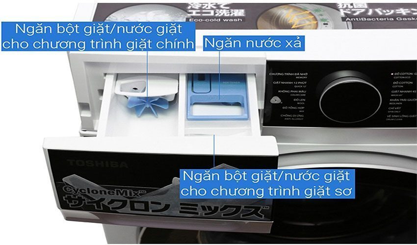 Máy giặt cửa trước Inverter Toshiba TW-BH95M4 - Hàng chính hãng