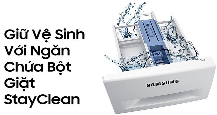Máy giặt cửa trước Inverter Samsung WW75J42G3KW/SV - Hàng chính hãng