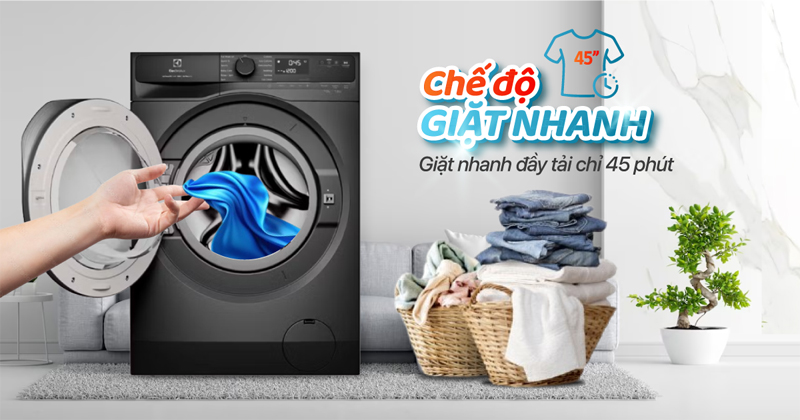 Máy giặt Electrolux inverter 9 kg EWF9023P5SC - Hàng chính hãng