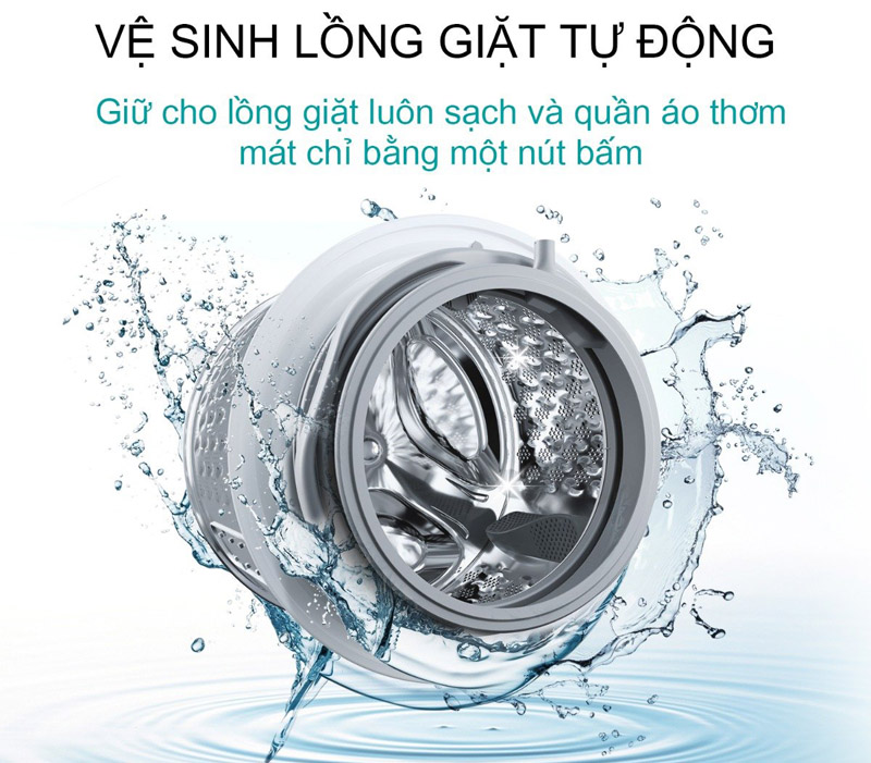 Máy giặt Hisense Inverter 9.5kg WFQY9514EVJMT - Hàng chính hãng