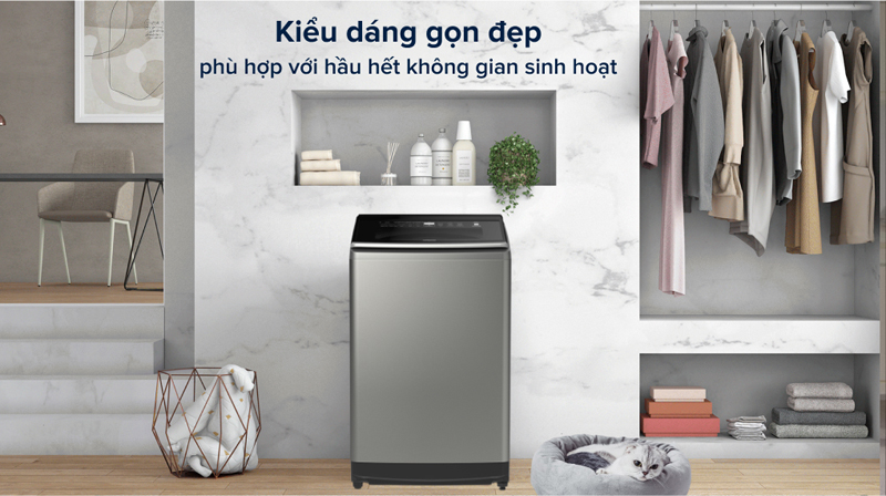 Máy giặt Hitachi 14 kg SF-140TCV(SL) - Hàng chính hãng