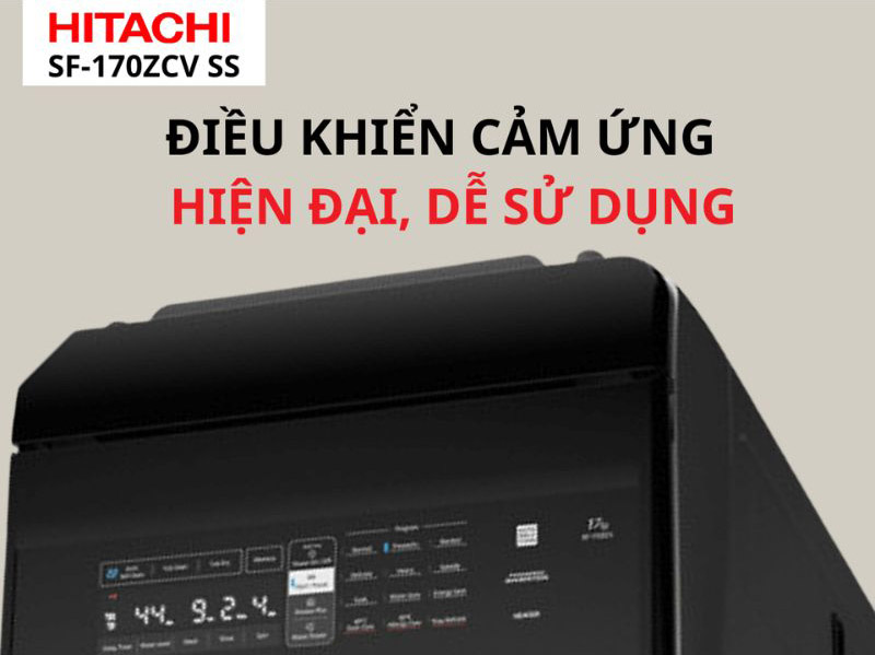 Máy giặt Hitachi Inverter SF-170ZCV - Hàng chính hãng