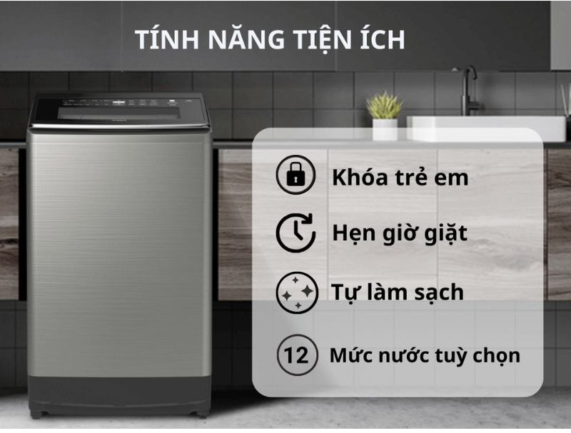 Máy giặt Hitachi Inverter SF-170ZCV - Hàng chính hãng