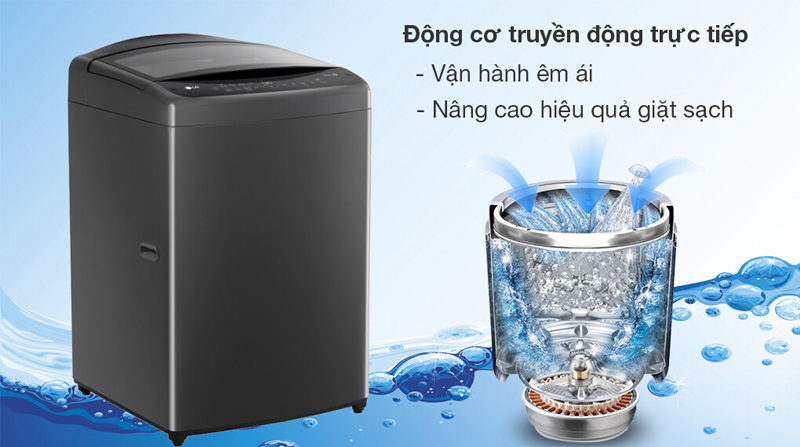 Máy giặt LG Inverter 18Kg TV2518DV3B - Hàng chính hãng