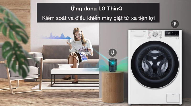 Máy giặt sấy LG inverter 10 kg FV1410D4M1 - Hàng chính hãng