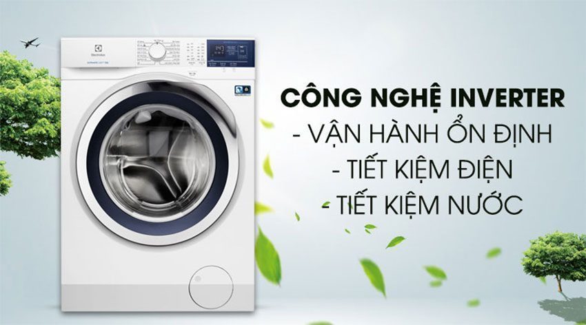 Máy giặt lồng ngang Inverter Electrolux EWF8024BDWA - Hàng chính hãng