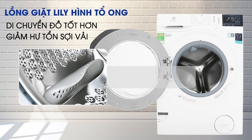 Máy giặt lồng ngang Inverter Electrolux EWF9024BDWB - Hàng chính hãng