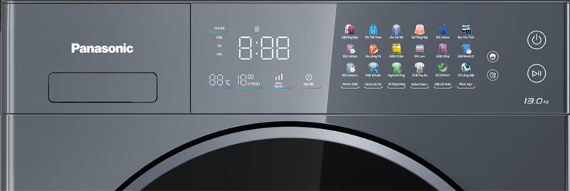 Máy giặt Panasonic inverter 13 kg NA-26CVX1AVT - Hàng chính hãng
