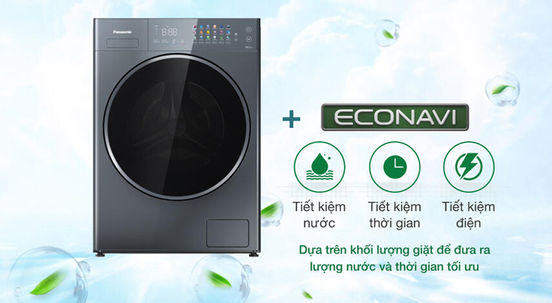 Máy giặt Panasonic inverter 13 kg NA-26CVX1AVT - Hàng chính hãng
