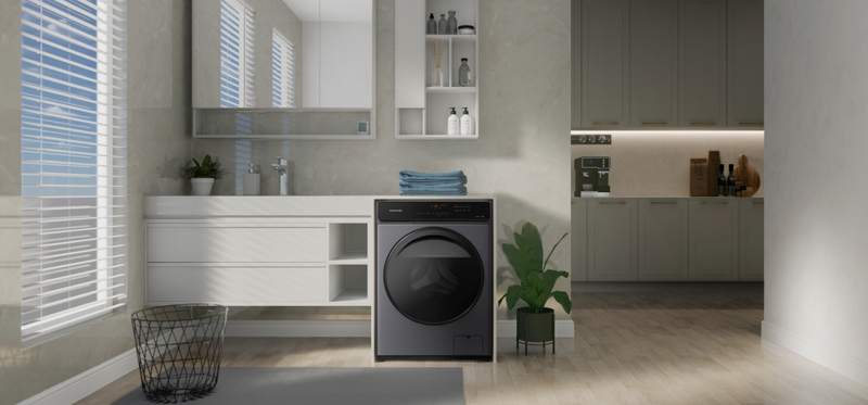 Máy giặt Panasonic inverter 9 kg NA-V90FA1LVT - Hàng chính hãng