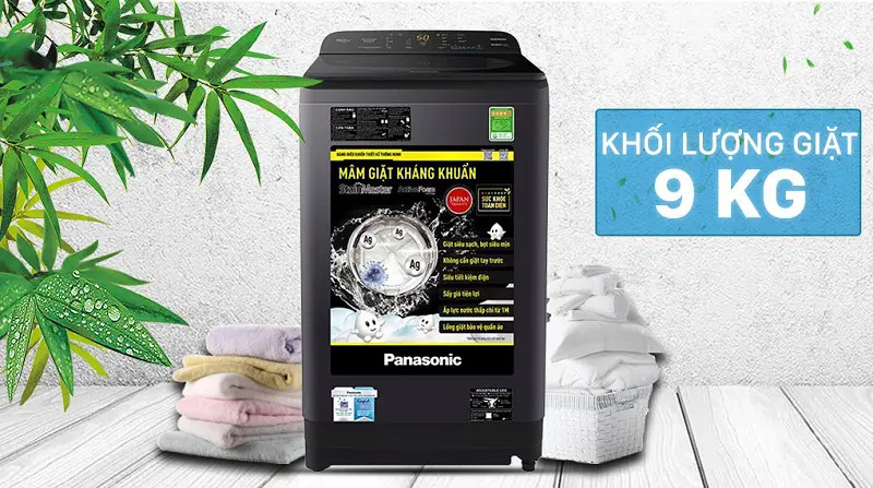 Máy giặt Panasonic inverter NA-F90A9BRV - Hàng chính hãng