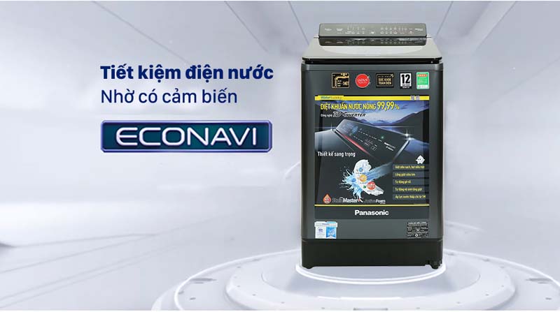 Máy giặt Panasonic Inverter NA-FD14V1BRV - 14kg - Hàng chính hãng