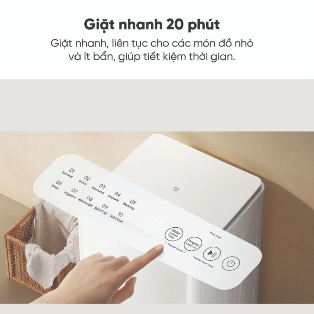 Máy giặt cửa trên Xiaomi 13kg QMP4712VN - Hàng chính hãng