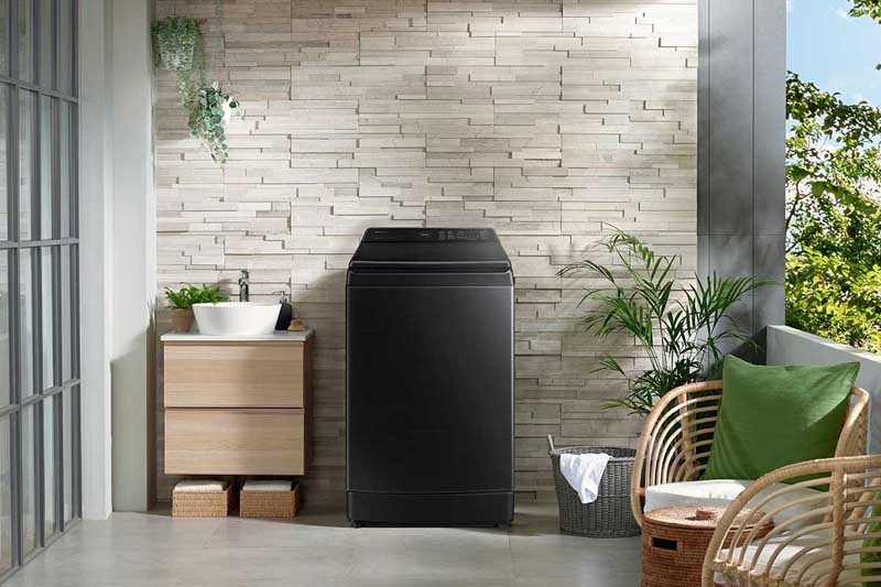 Máy giặt Samsung Inverter WA14CG5886BDSV - Hàng chính hãng