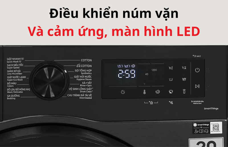 Máy giặt Samsung inverter WW12CGC04DABSV - Hàng chính hãng