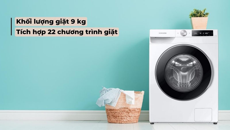 Máy giặt Samsung inverter 9 kg WW90T634DLE/SV - Hàng chính hãng