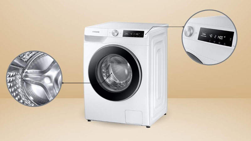 Máy giặt Samsung inverter 9 kg WW90T634DLE/SV - Hàng chính hãng
