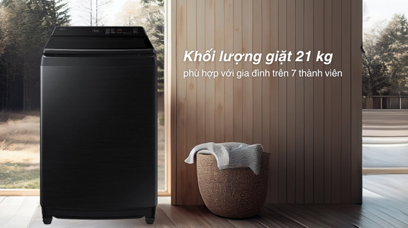 Máy giặt Samsung inverter WA80F21B9BSV (21 kg) - Hàng chính hãng