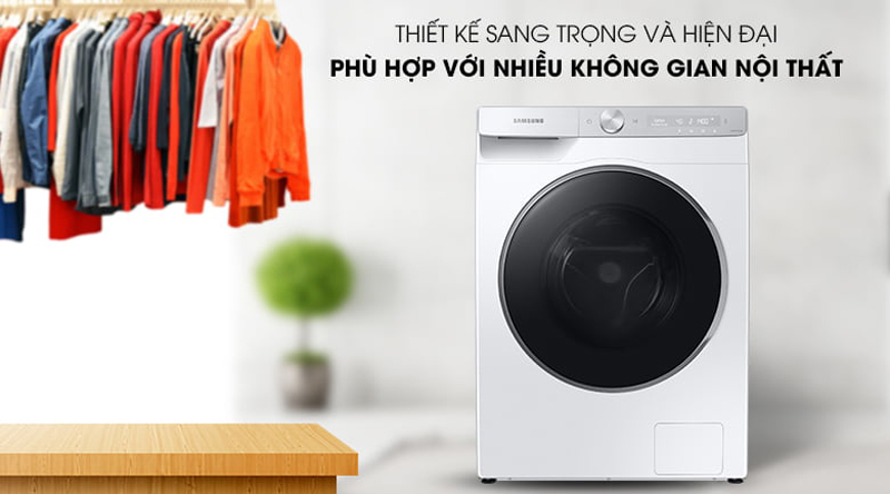 Máy giặt Samsung Inverter WW10TP44DSH/SV - Hàng chính hãng
