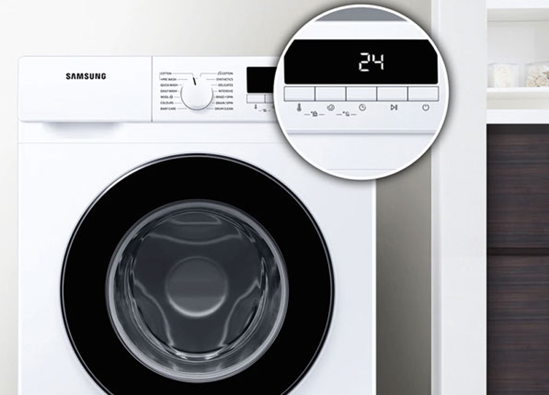 Máy giặt Samsung Inverter 9 kg WW90T3040WW/SV - Hàng chính hãng