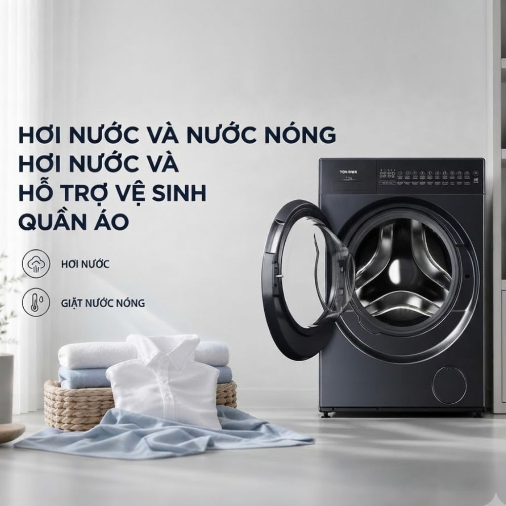 Máy giặt sấy Toshiba TWD-T35BP160MWV(MG) - Hàng chính hãng