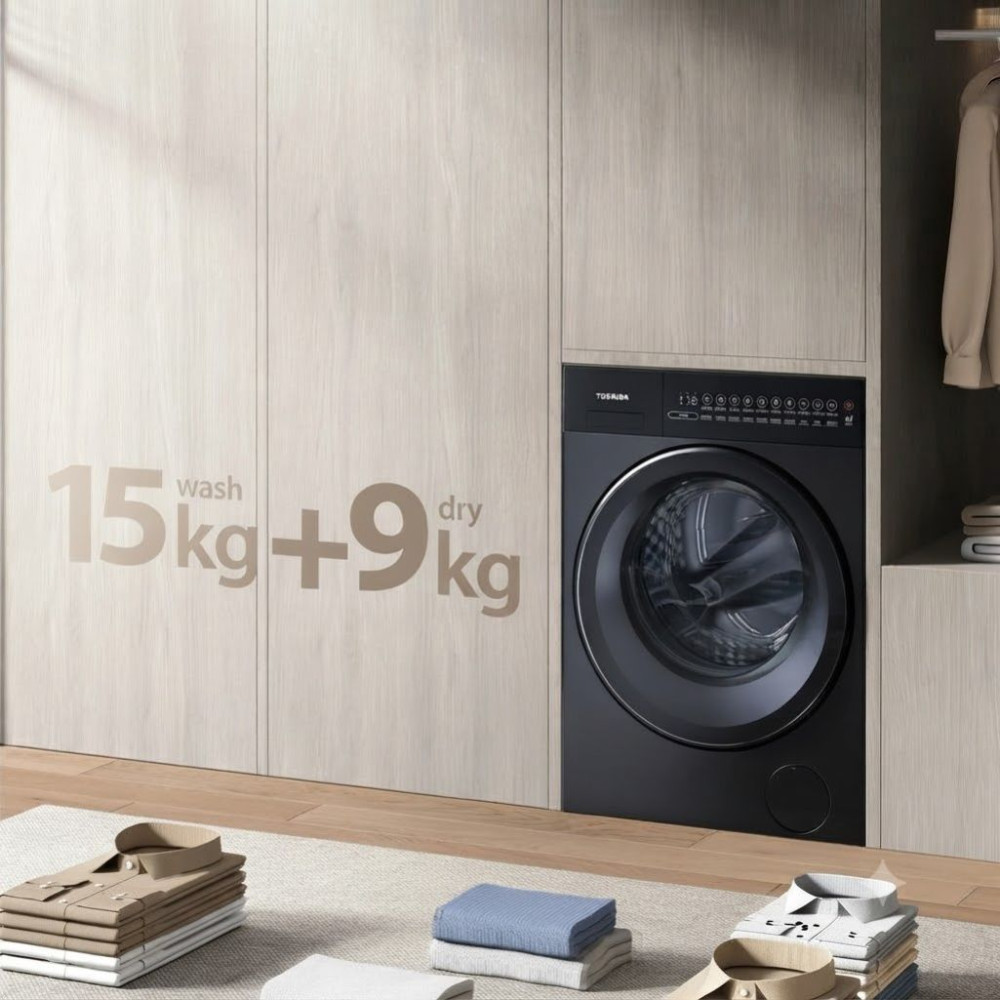 Máy giặt sấy Toshiba TWD-T35BP160MWV(MG) - Hàng chính hãng