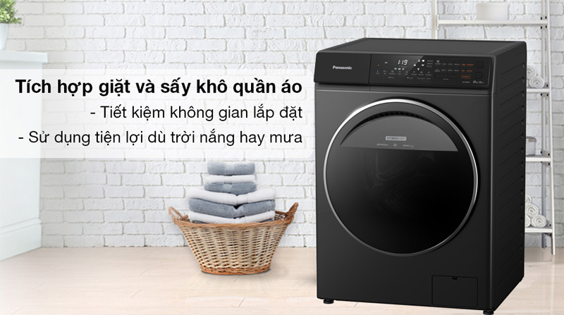 Máy giặt sấy Panasonic Inverter NA-S956FR1BV - Hàng chính hãng