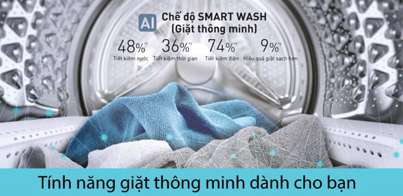 Máy giặt sấy Panasonic inverter NA-V10FC1WVT - Hàng chính hãng