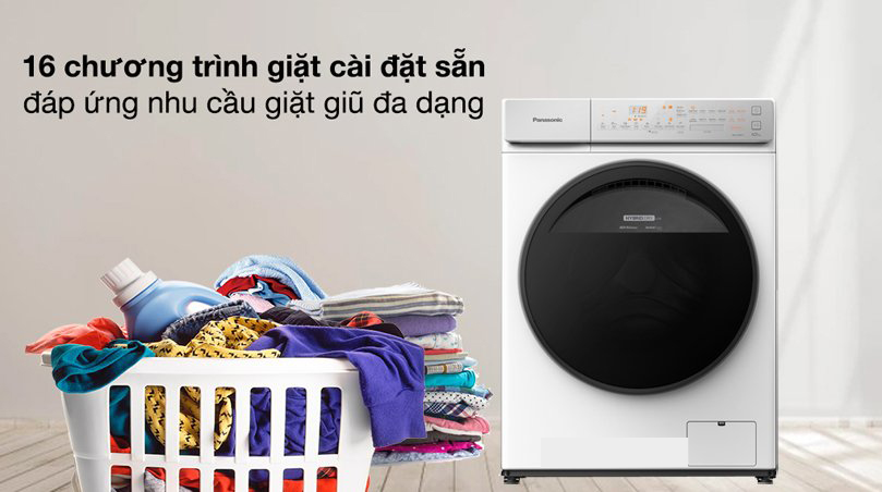 Máy giặt sấy Panasonic inverter NA-V10FC1WVT - Hàng chính hãng