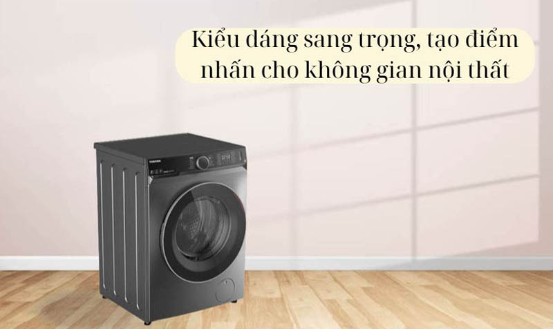 Máy giặt sấy Toshiba Inverter 10.5 kg TWD-BM115GF4V(SK)  - Hàng chính hãng