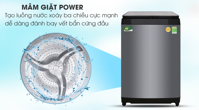 Máy giặt Toshiba Inverter 14 kg AW-DUG1500WV - Hàng chính hãng