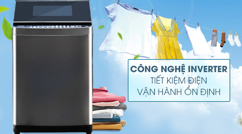 Máy giặt Toshiba Inverter 14 kg AW-DUG1500WV - Hàng chính hãng