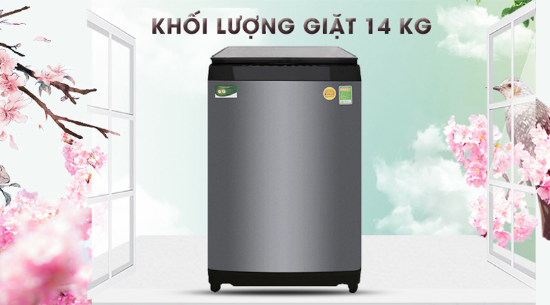 Máy giặt Toshiba Inverter 14 kg AW-DUG1500WV - Hàng chính hãng