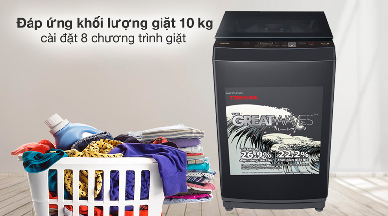 Máy giặt Toshiba AW-M1100PV - Hàng chính hãng