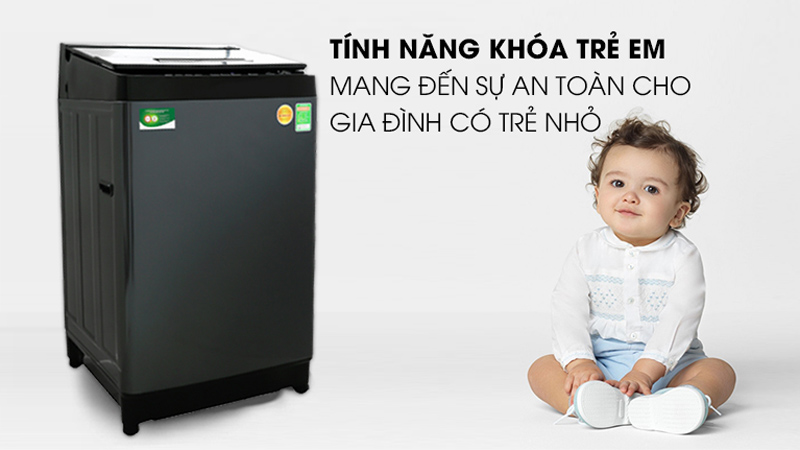 Máy giặt Toshiba Inverter 13 kg AW-DUJ1400GV - Hàng chính hãng