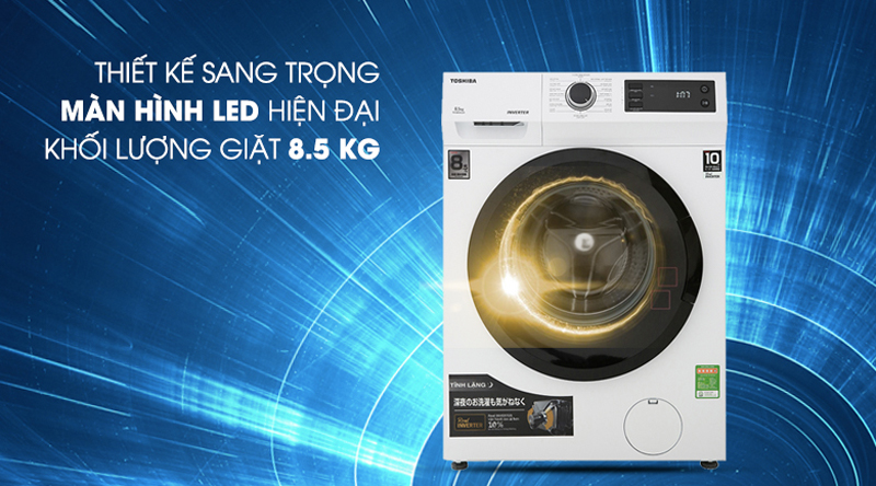 Máy giặt lồng ngang Toshiba TW-BH95S2VWK - Hàng chính hãng