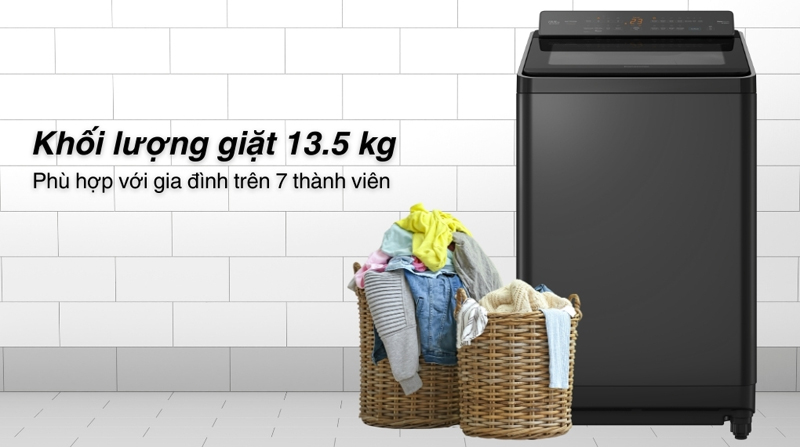 Máy giặt Panasonic Inverter NA-FD135X3BV - Hàng chính hãng