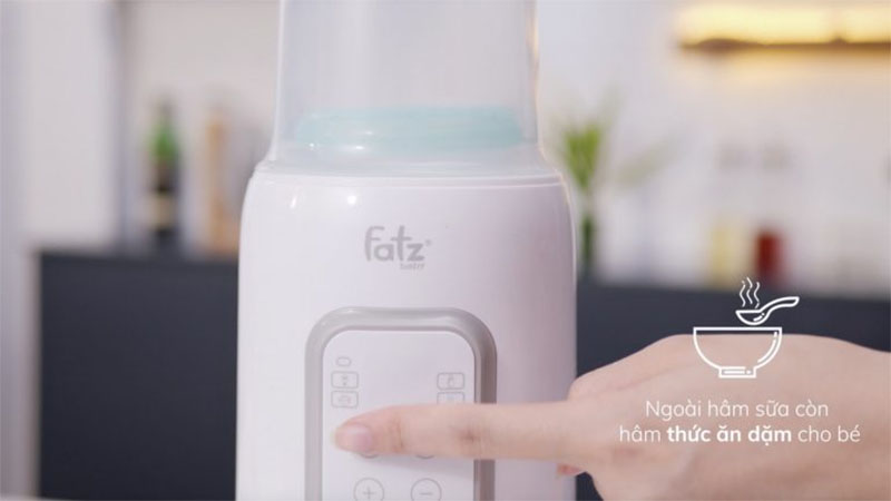 Máy hâm sữa và tiệt trùng Mono 7 Fatzbaby FB3010TN - Hàng chính hãng