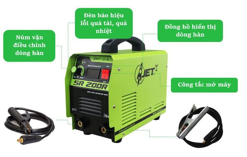 Máy hàn điện tử Hồng Ký SR-200R  - Hàng chính hãng