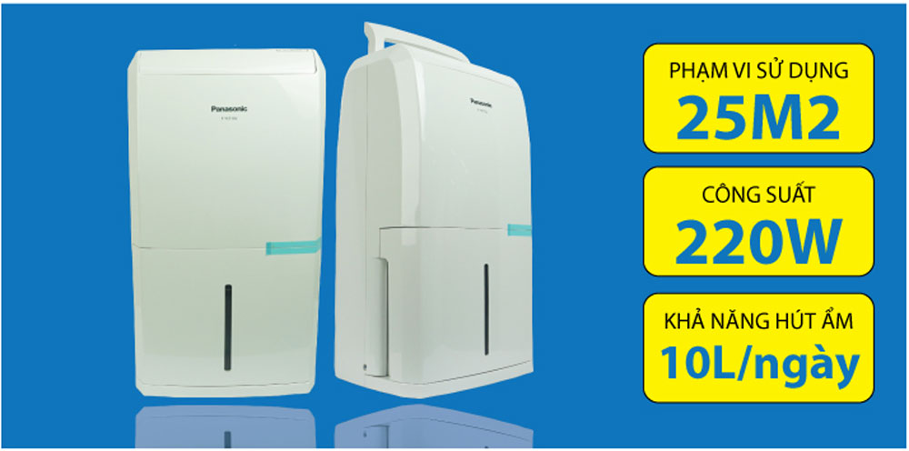 Máy hút ẩm Panasonic F-YCT10V - Hàng chính hãng