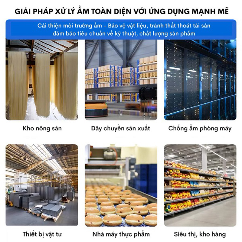 Máy hút ẩm công nghiệp Fujihaia DH138B - Hàng chính hãng