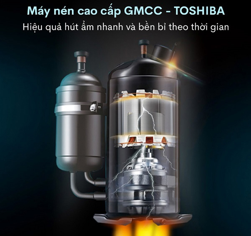 Máy hút ẩm công nghiệp Fujihaia DH150B - Hàng chính hãng