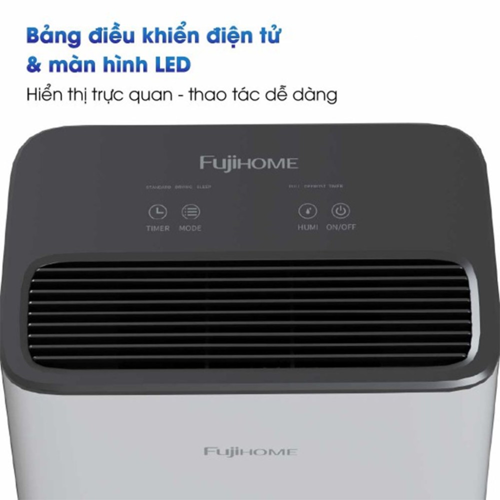 Máy hút ẩm dân dụng Fujihome Eco-Lite DH06LITE - Hàng chính hãng