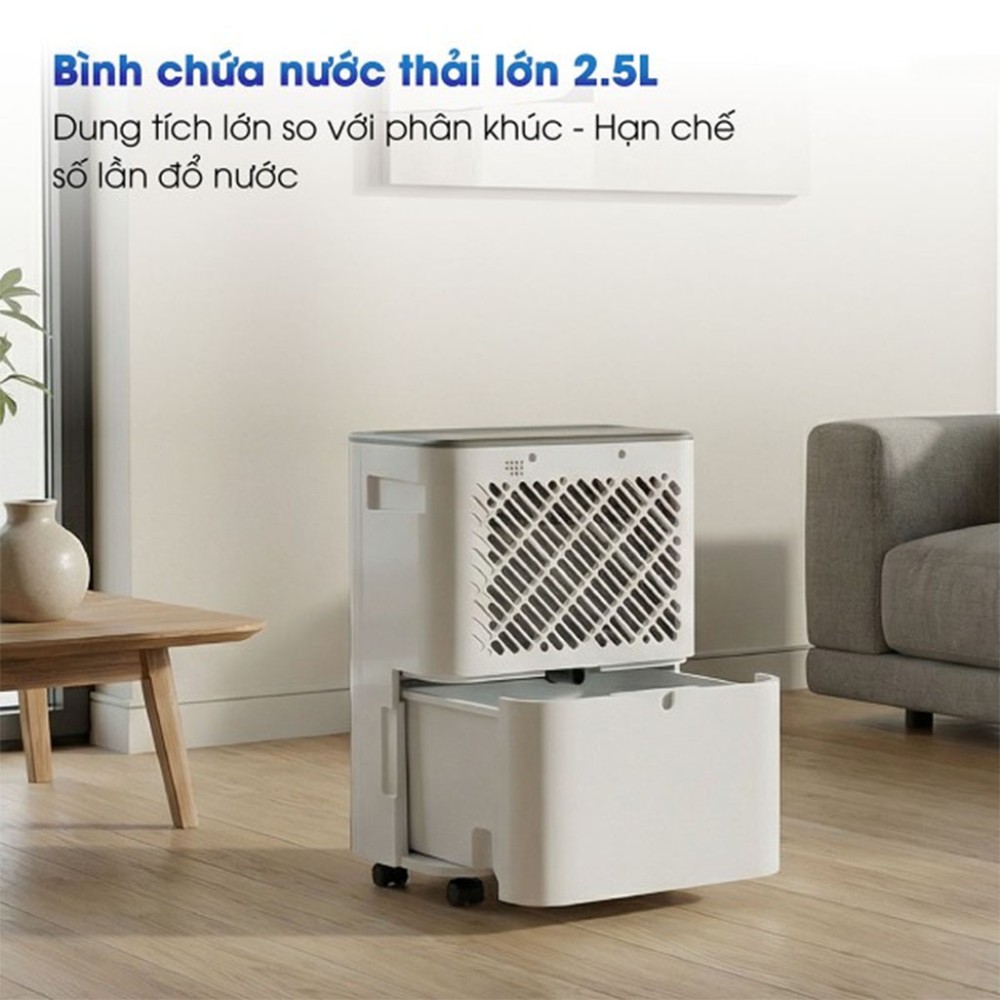 Máy hút ẩm dân dụng Fujihome Eco-Lite DH06LITE - Hàng chính hãng